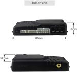 اندازه دزدگیر تصویری اسفیمس مدل ATV300
