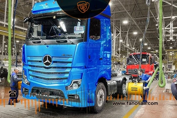 کامیون های جدید بنز