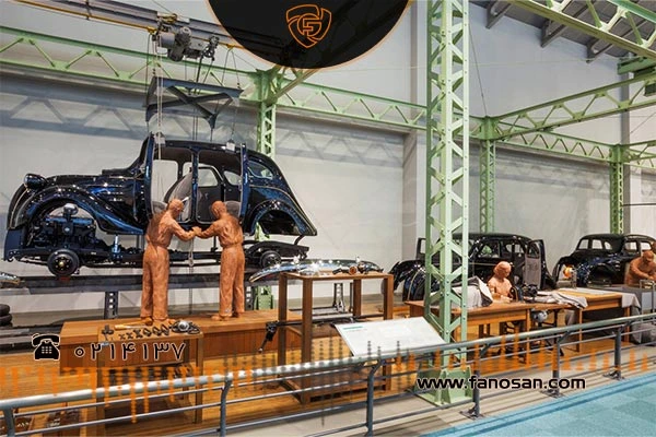 کارخانه خودروسازی قدیمی در ژاپن