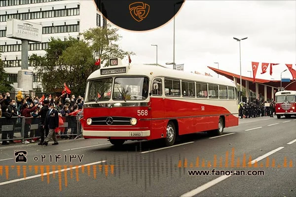 اتوبوس بنز در ترکیه