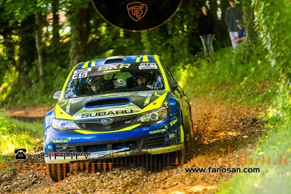 خودروی سوبارو در مسابقات رالی