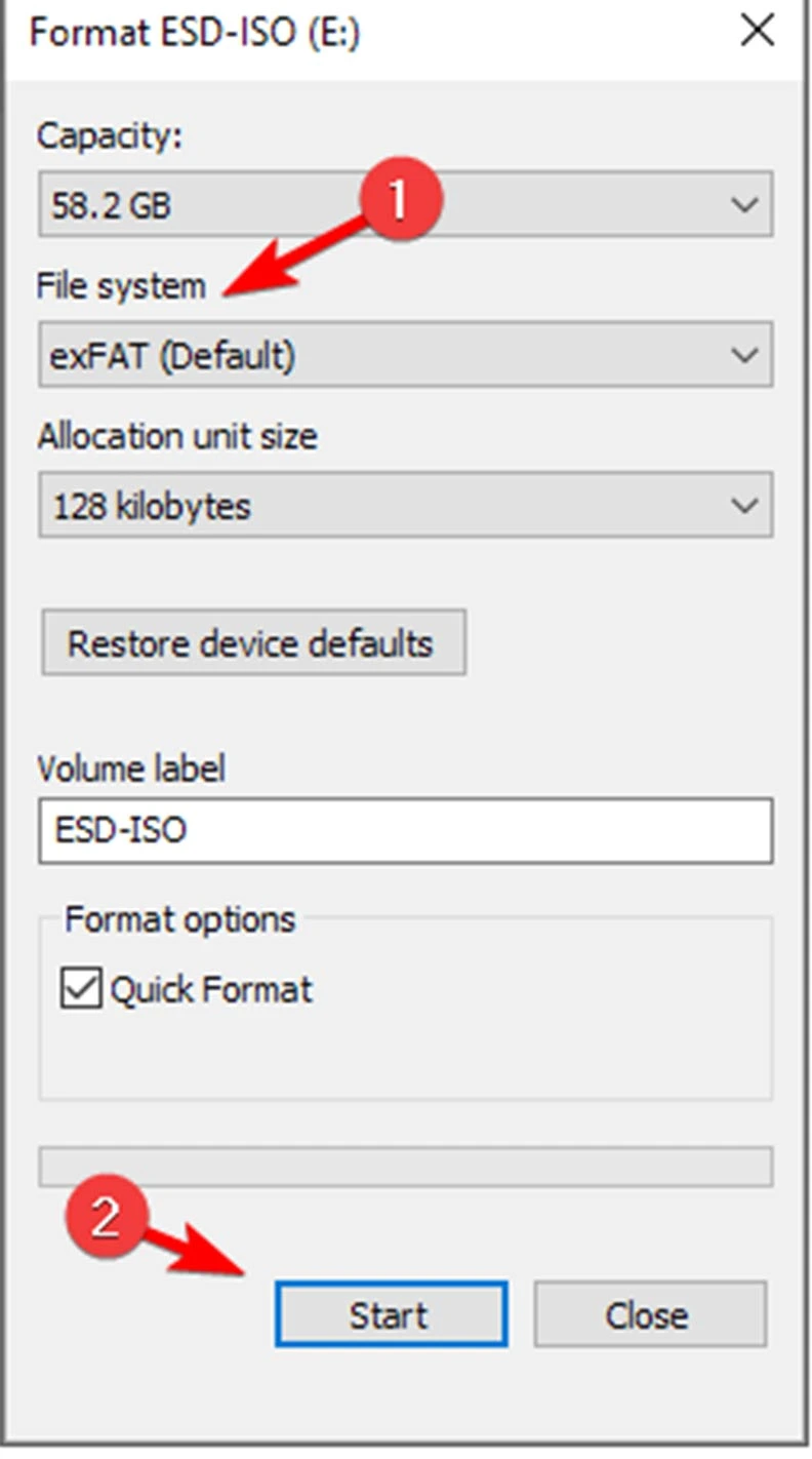 نحوه تغییر فرمت فلش