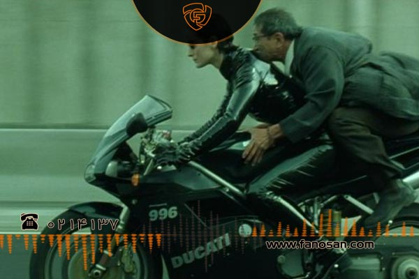 استفاده از موتورهای دوکاتی در فیلم های ماتریکس